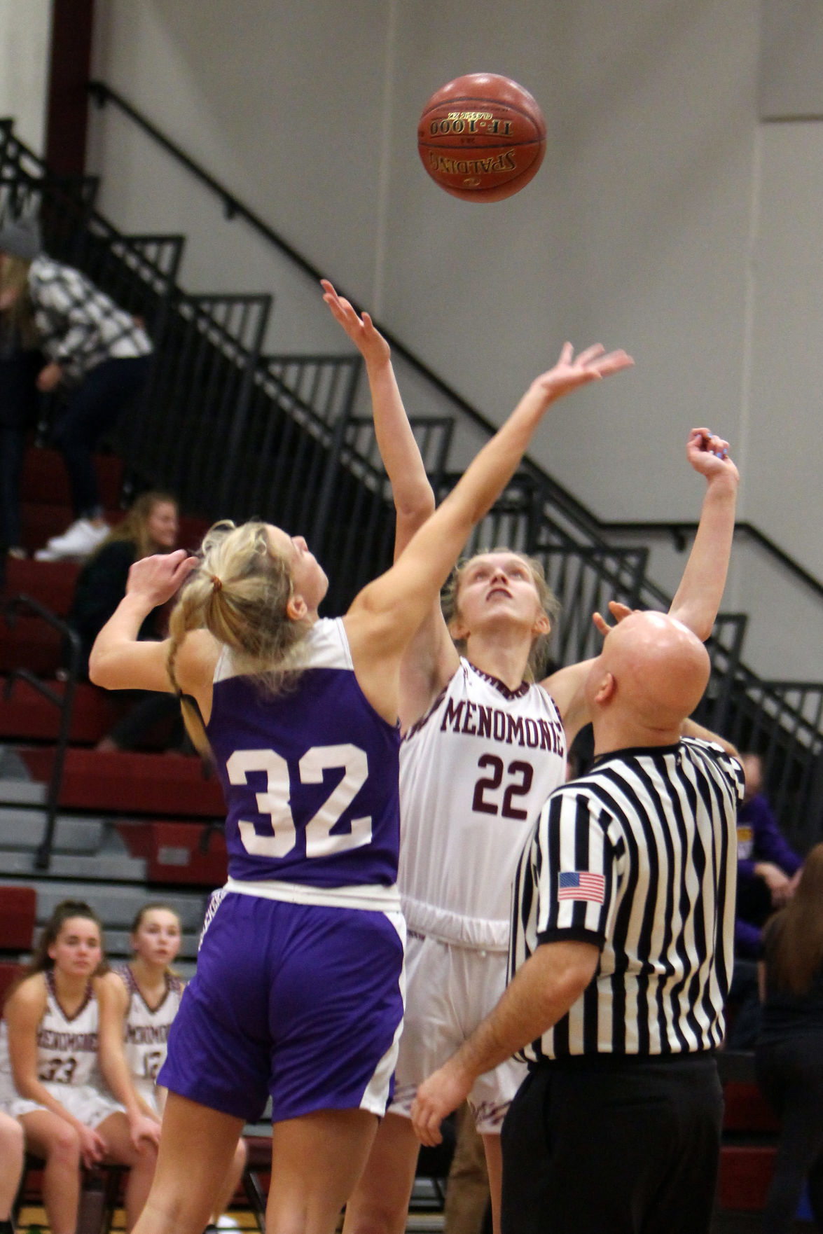Ashland at Menomonie girls basketball 12-27-19